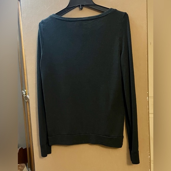 Victoria's Secret Elegant Black Long Sleeve Top - Picture 7 of 7